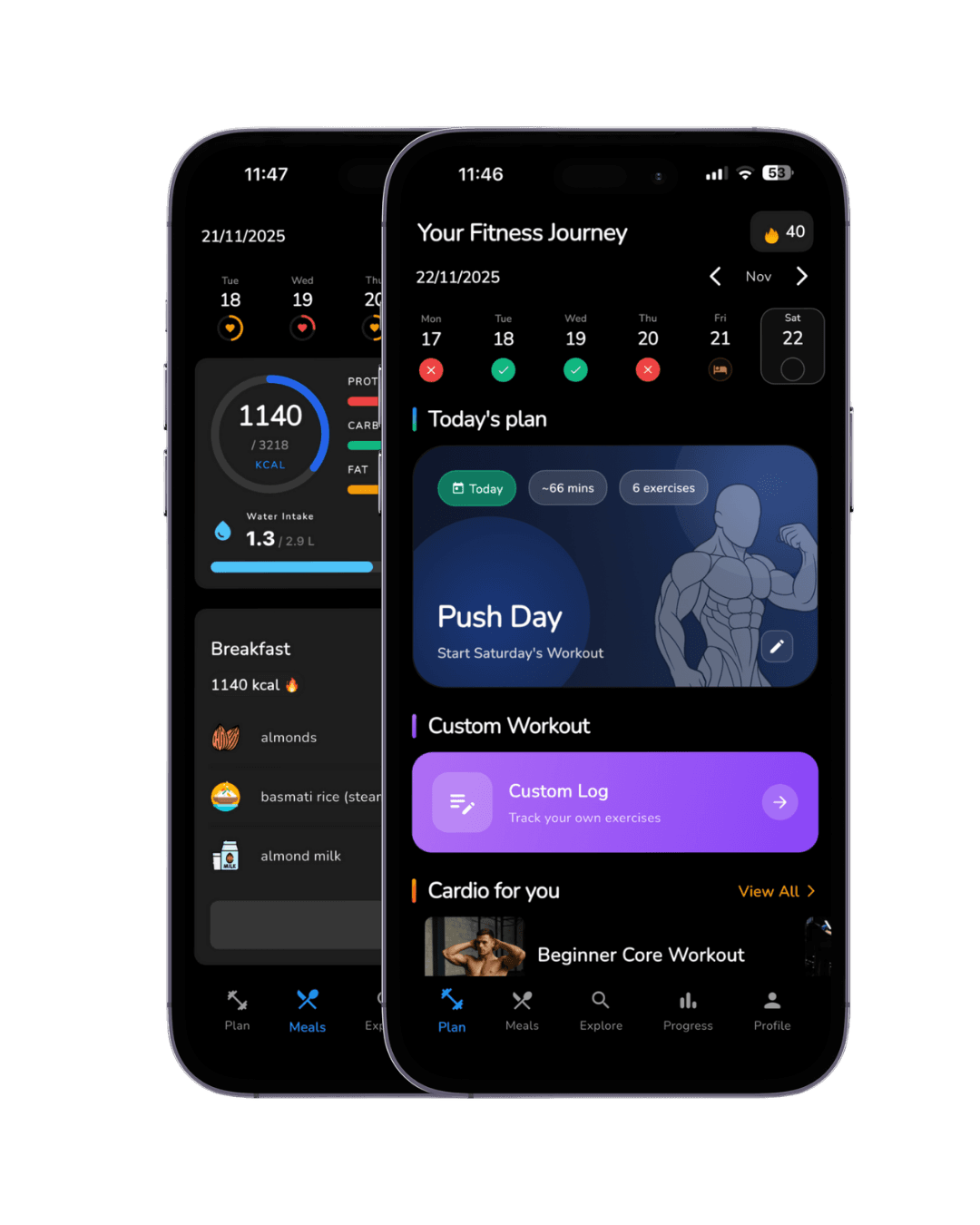 NIHWA Studio live fitness app preview